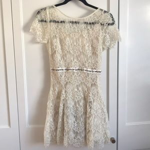 Gatsby lace dress.